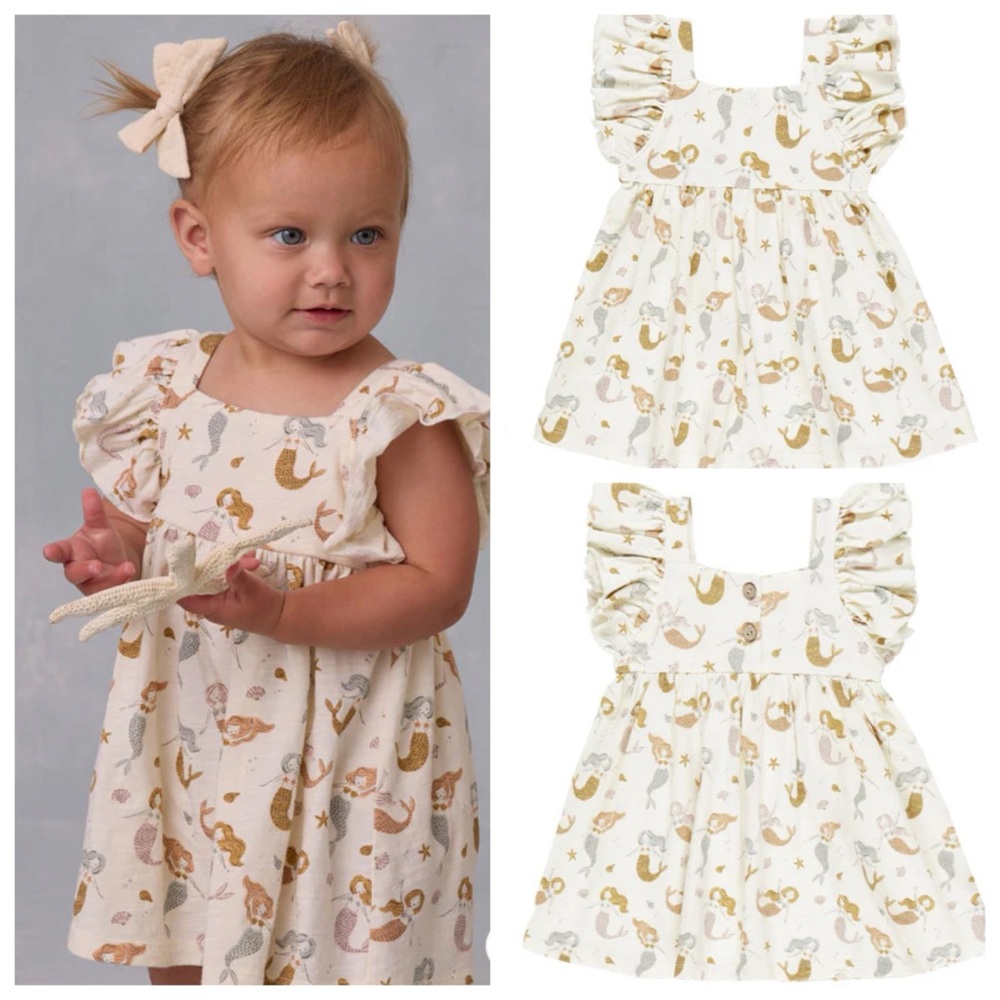 Rylee + Cru mermaid dress w/bloomers